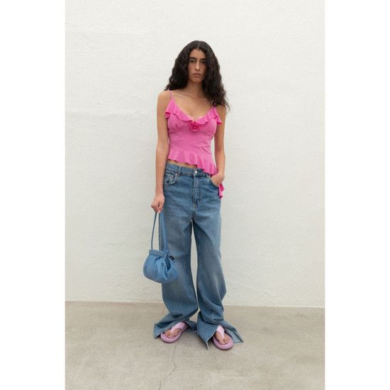 MUSINSA公式 | Archivépke Skirt bag(Nylon blue)_OVBAX24101NBL