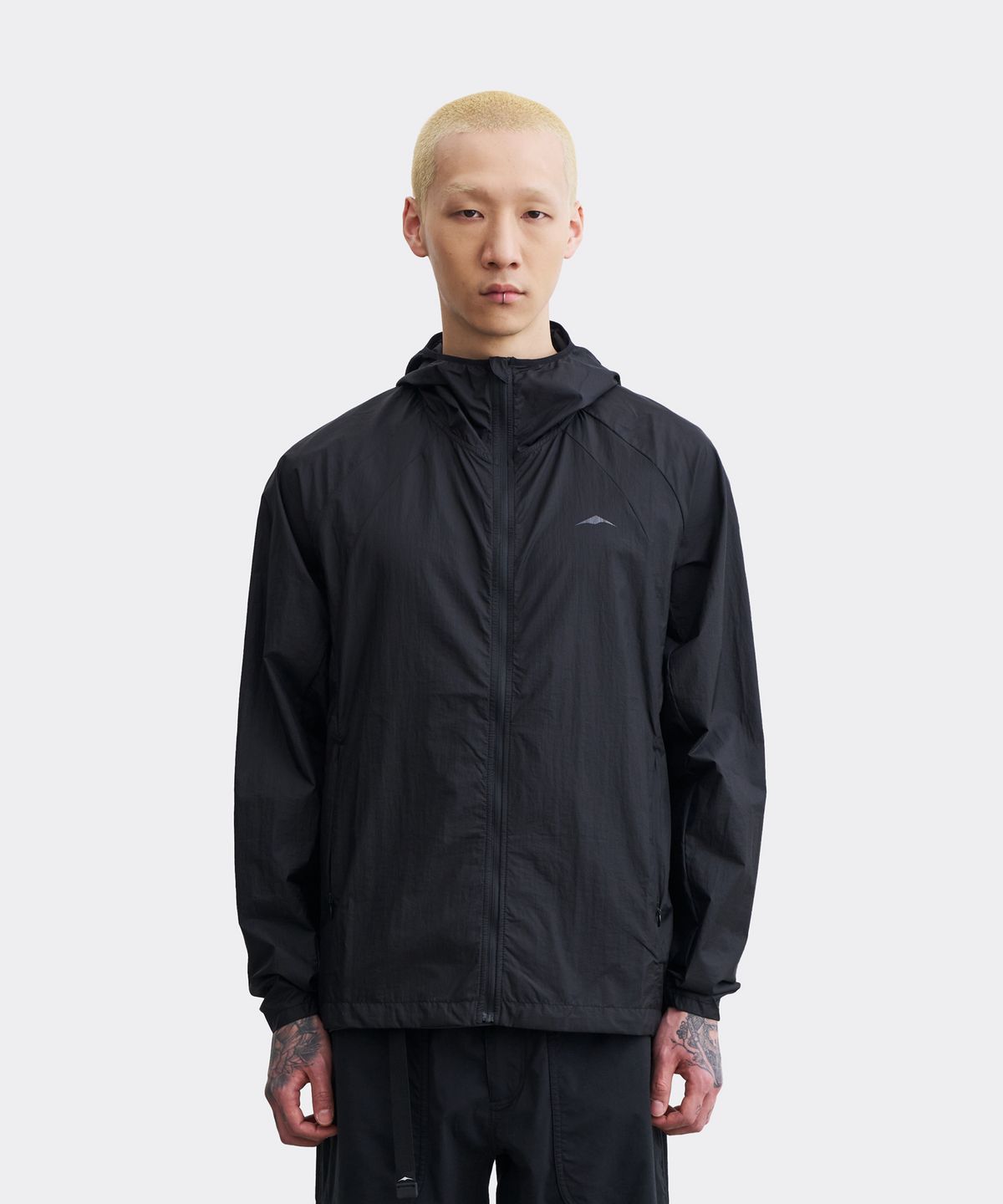 고요웨어(GOYOWEAR) 윈드쉘 후디 자켓 (블랙)