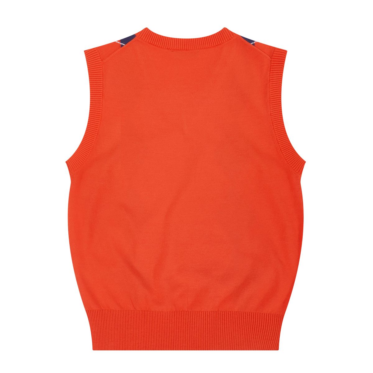 마틴골프(MARTINE GOLF) Argyle V-Neck Vest_Orange