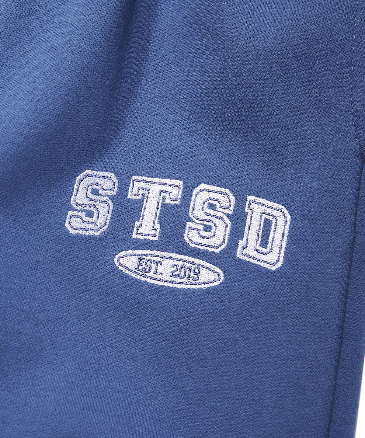 에스릿 스튜디오(SLIT STUDIO) STSD 아치 로고 스웨트 조거팬츠 블루