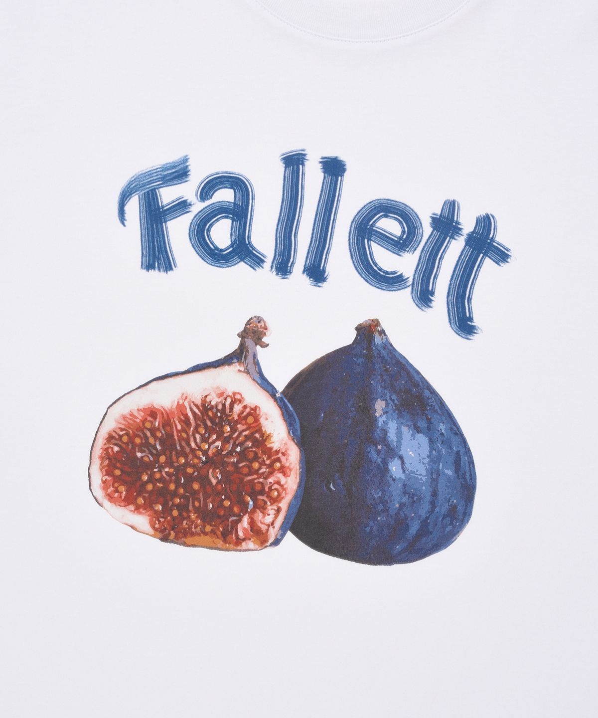 팔렛(FALLETT) 피코 드로잉 반팔티 화이트