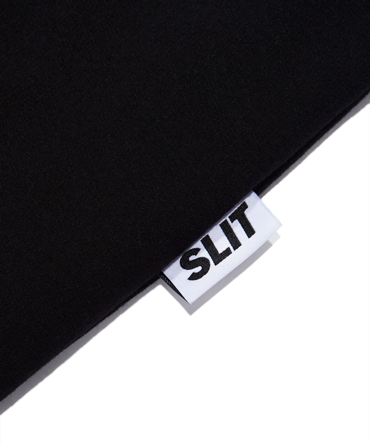 에스릿 스튜디오(SLIT STUDIO) [SET] STSD 아치 로고 스웨트 셔츠 후드 조거팬츠 셋업 2P  블랙
