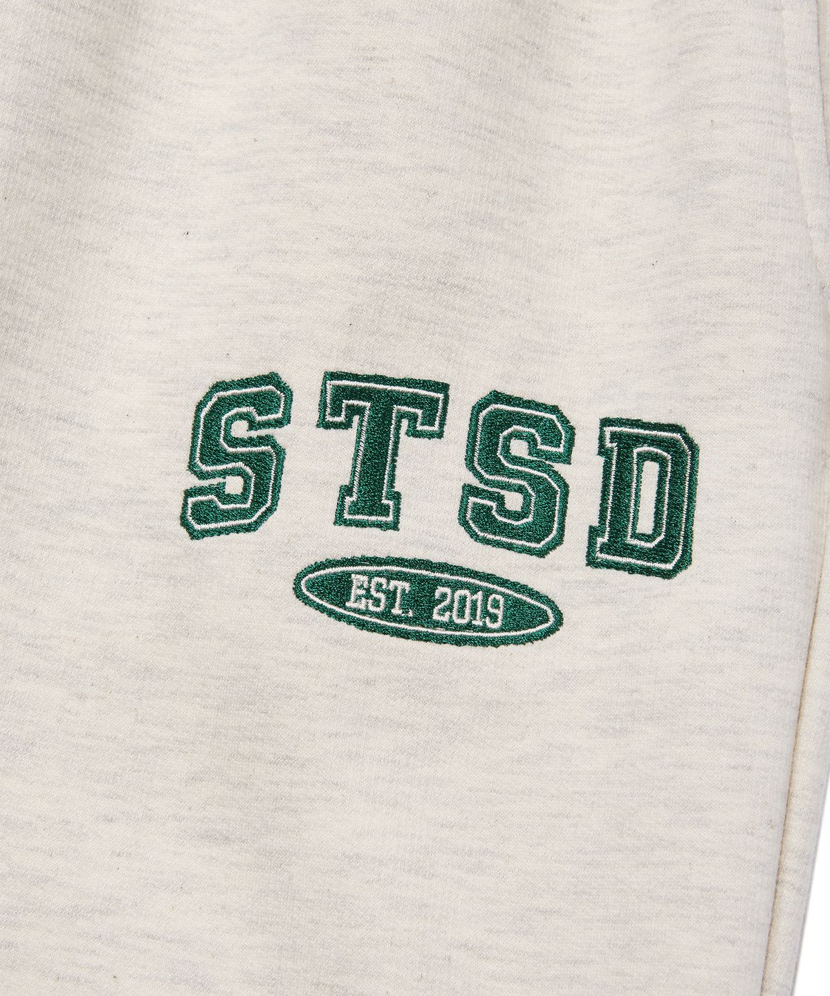 에스릿 스튜디오(SLIT STUDIO) [SET] STSD 아치 로고 스웨트 셔츠 후드 조거팬츠 셋업 2P  오트밀