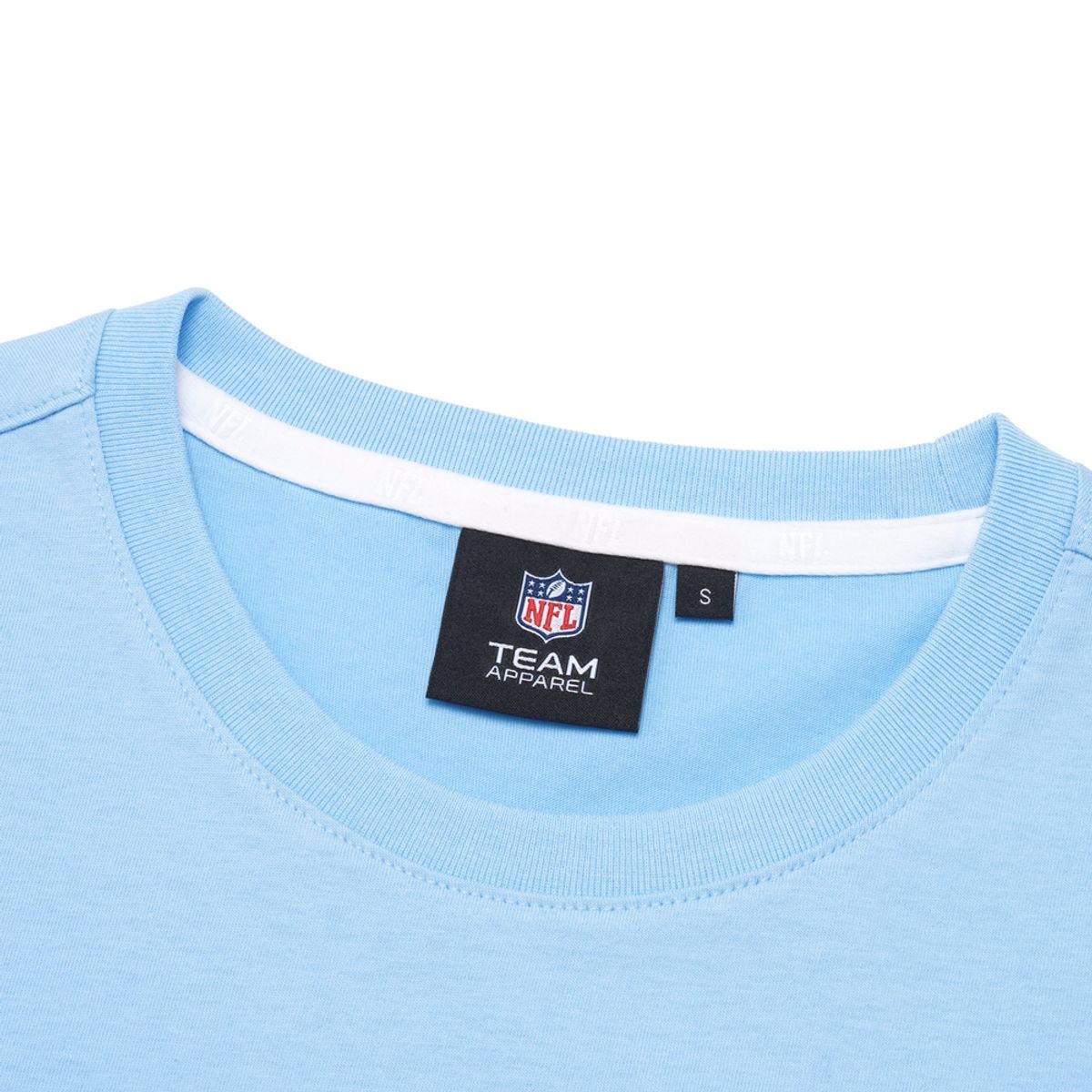 엔에프엘(NFL) F232WTS621 우먼스 슬롯 크롭 티셔츠 1 LBLUE