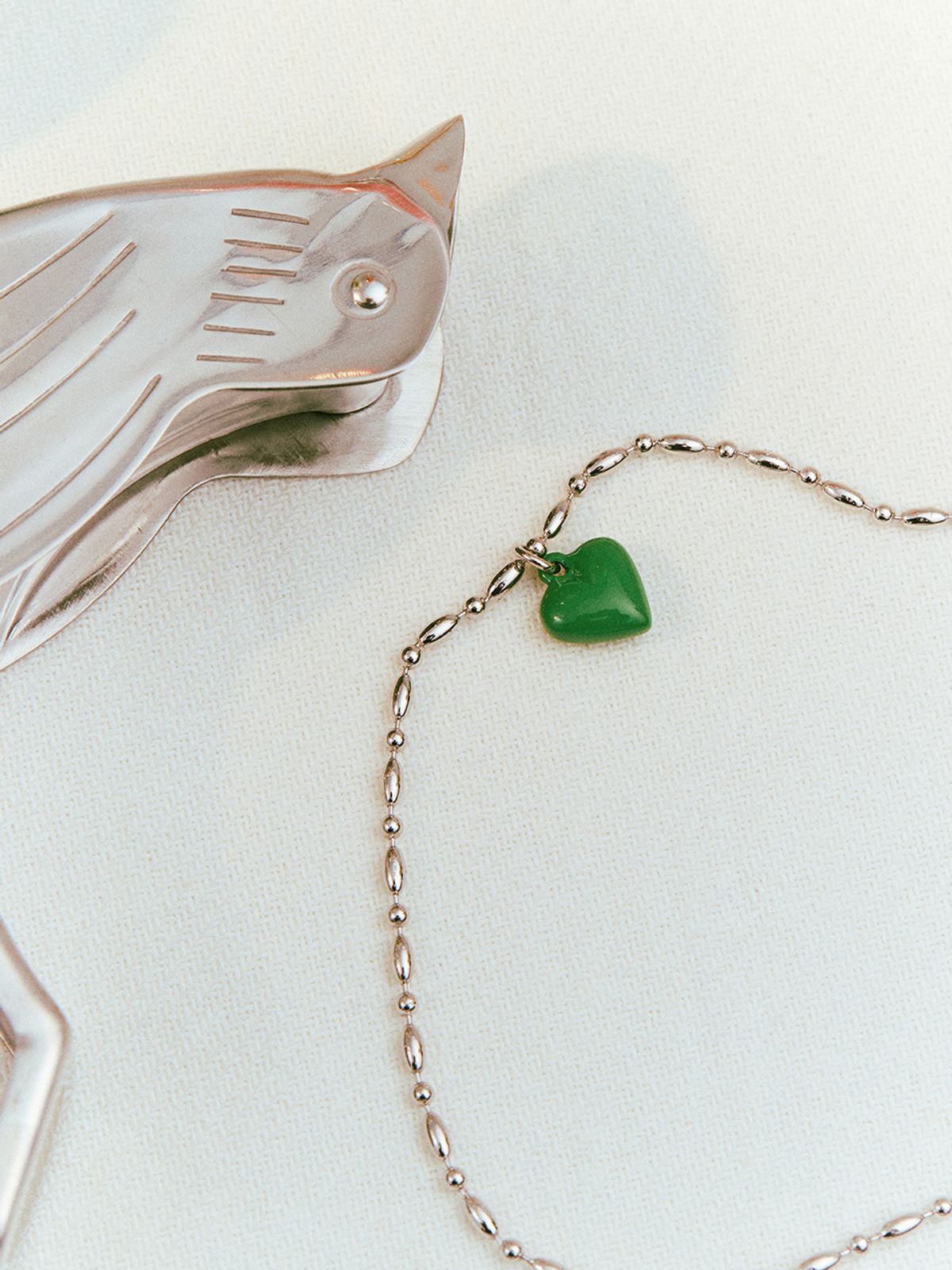 빈티지헐리우드(VINTAGE HOLLYWOOD) Colorful Heart Necklace_VH2313NE008B