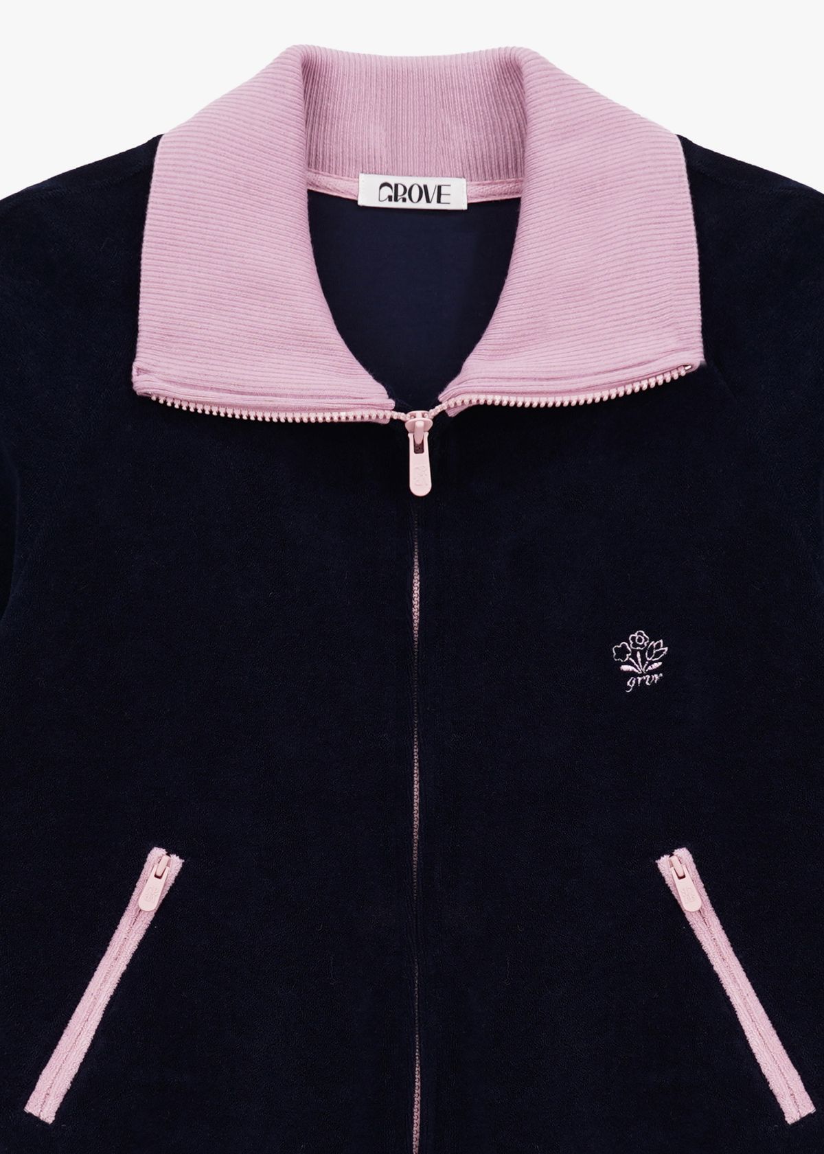 그로브(GROVE) 라일리 점퍼_NAVY