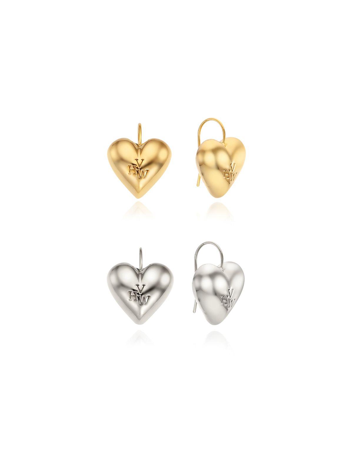 빈티지헐리우드(VINTAGE HOLLYWOOD) Heart-hook Earrings_VH2313EA001B