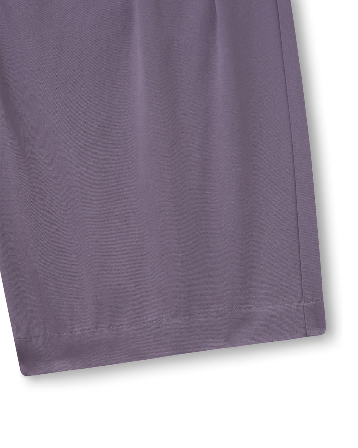 비슬로우(BESLOW) WIDE FIT TWO TUCK SHORTS LAVENDER