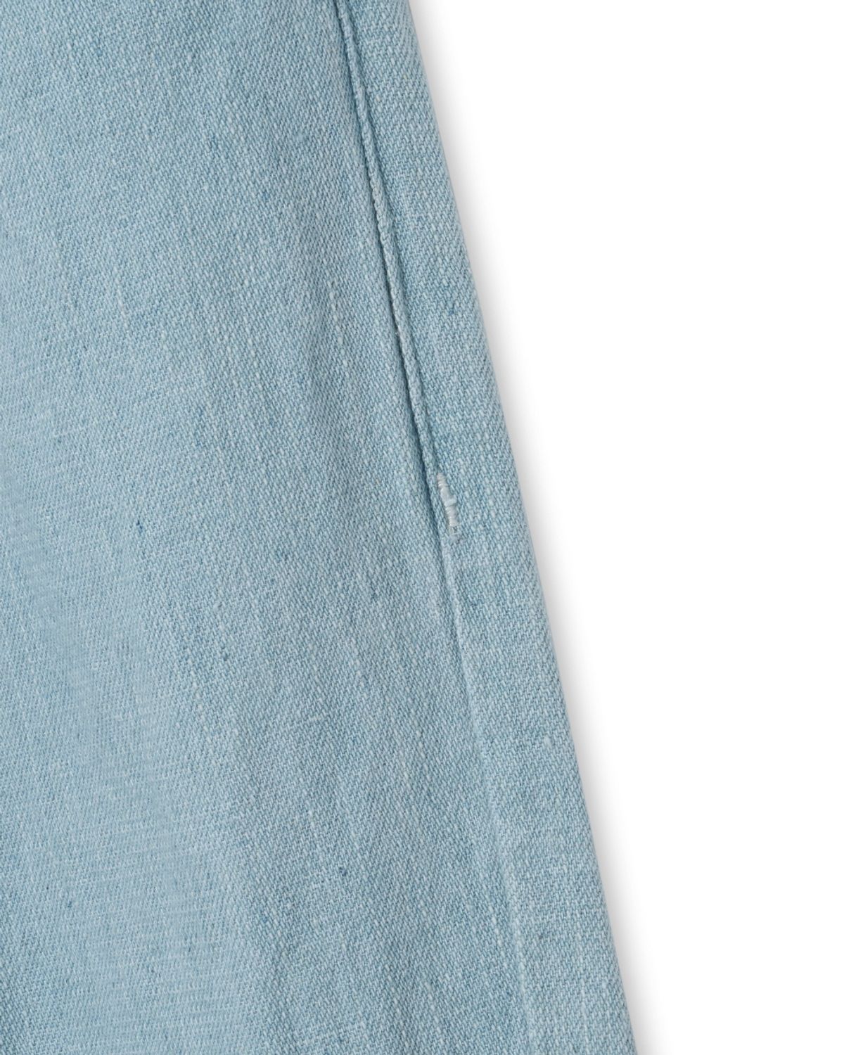 비슬로우(BESLOW) ONE TUCK LINEN DENIM SHORTS WASHED SKY
