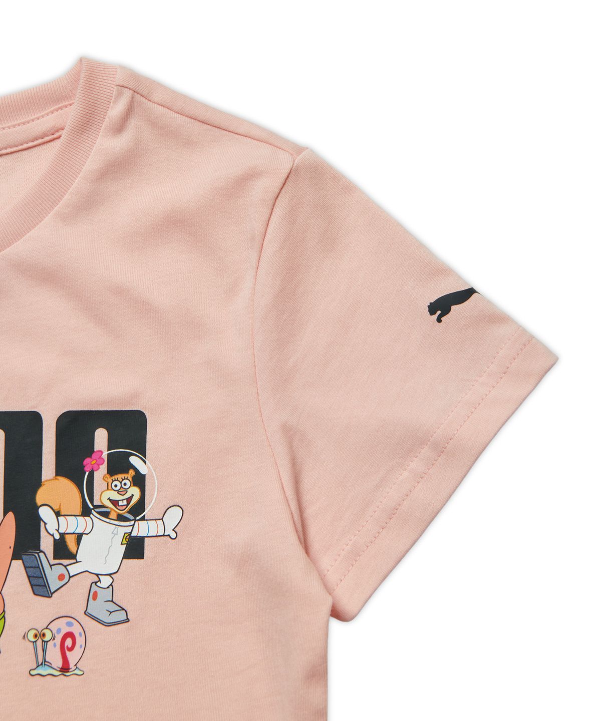 푸마 키즈(PUMA KIDS) 푸마Ⅹ스폰지밥 상하세트 - 핑크/그레이