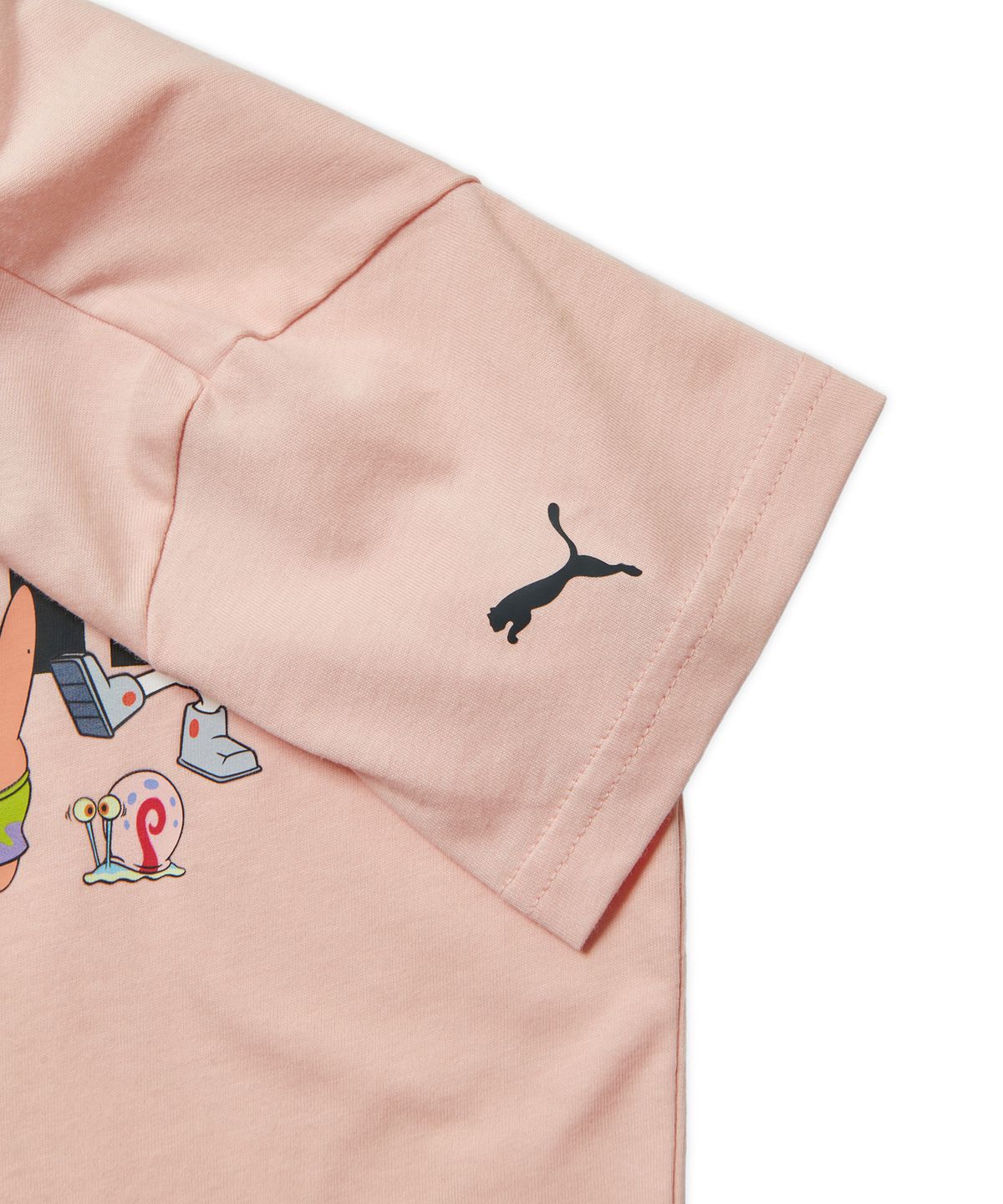푸마 키즈(PUMA KIDS) 푸마Ⅹ스폰지밥 상하세트 - 핑크/그레이