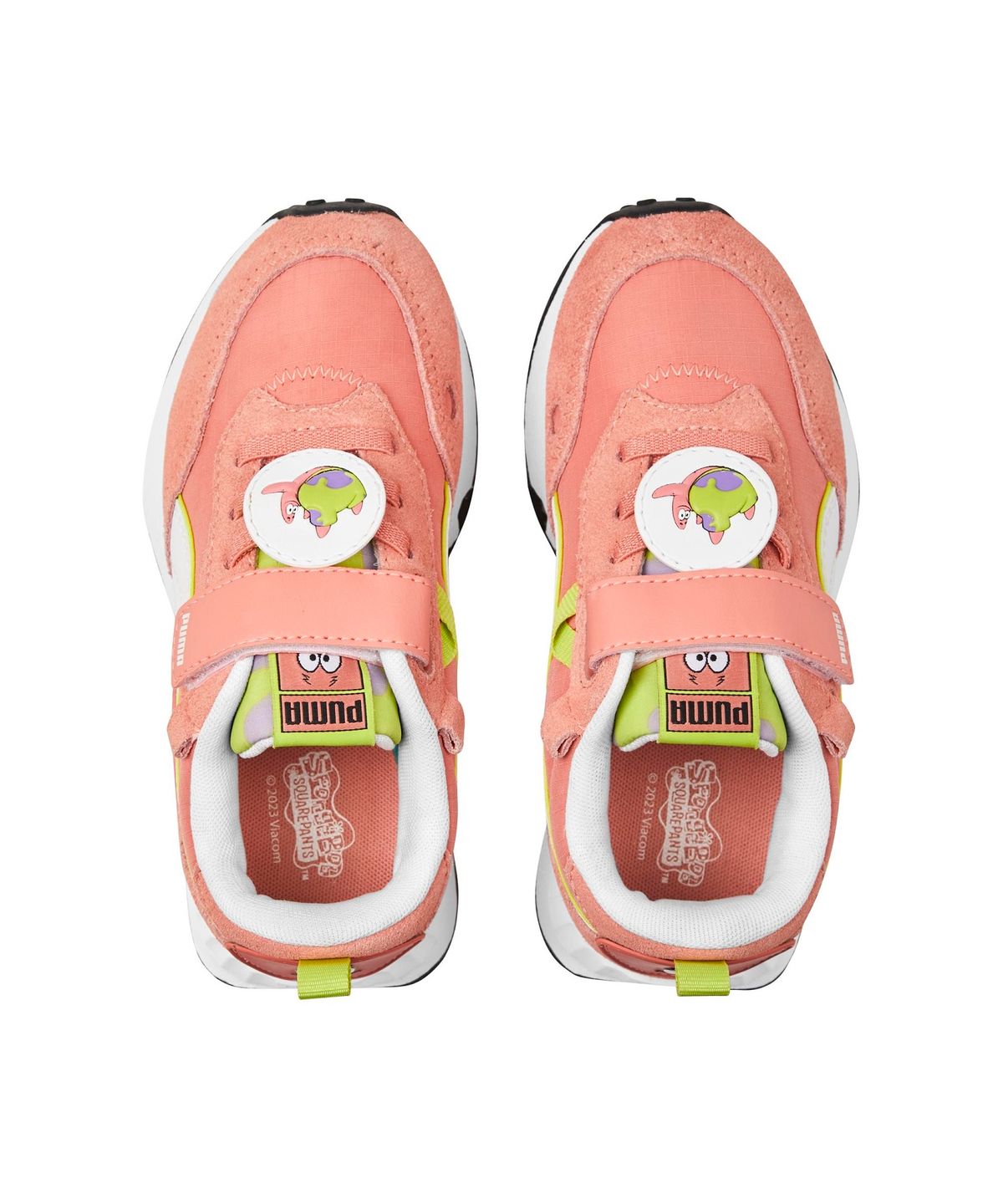 푸마 키즈(PUMA KIDS) 푸마Ⅹ스폰지밥 라이더 FV 프리스쿨 - 핑크