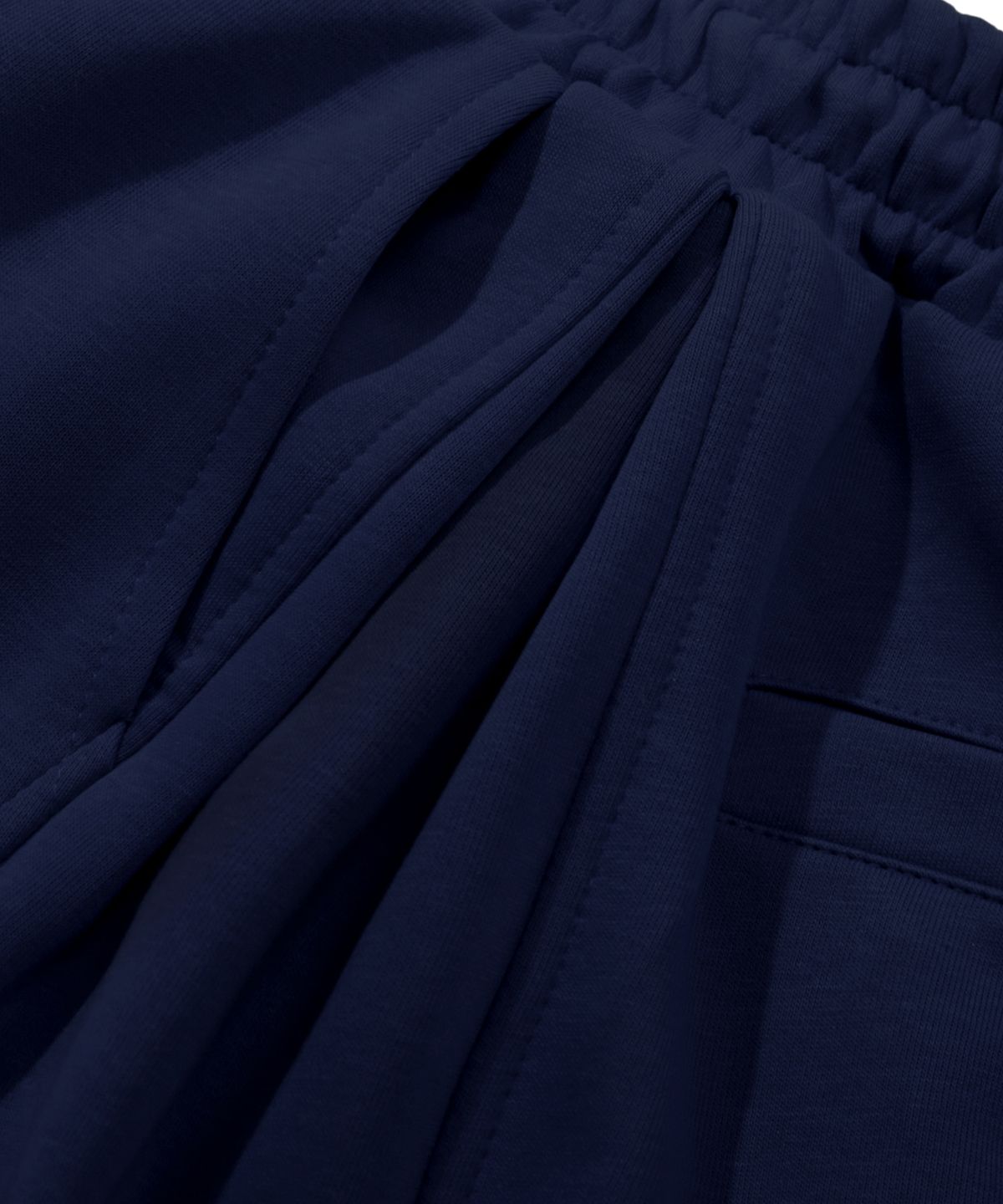 트릴리온(TRILLION) 딥 턱 벌룬핏 스웨트 조거 팬츠 (NAVY)