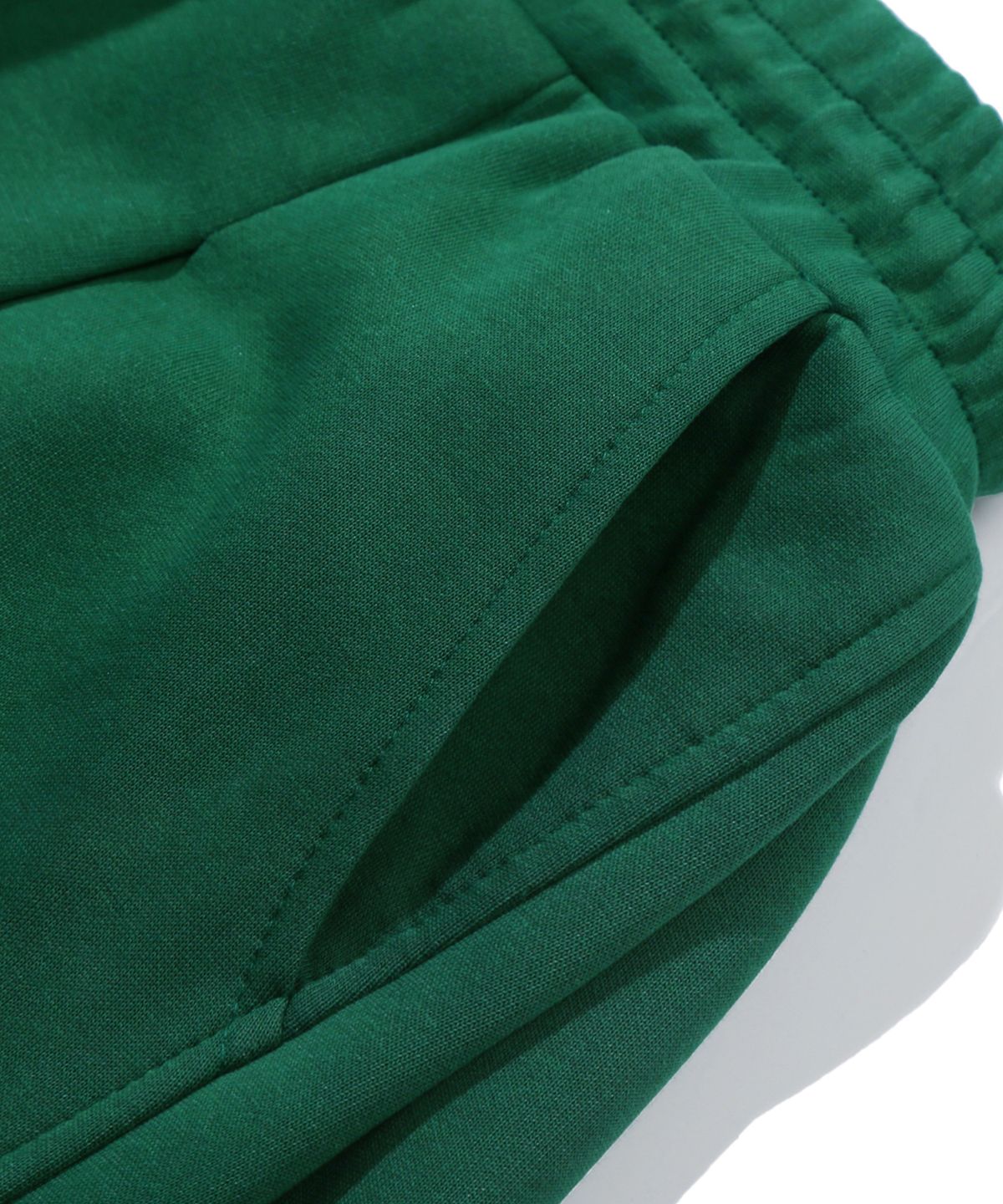트릴리온(TRILLION) 딥 턱 벌룬핏 스웨트 조거 팬츠 (GREEN)