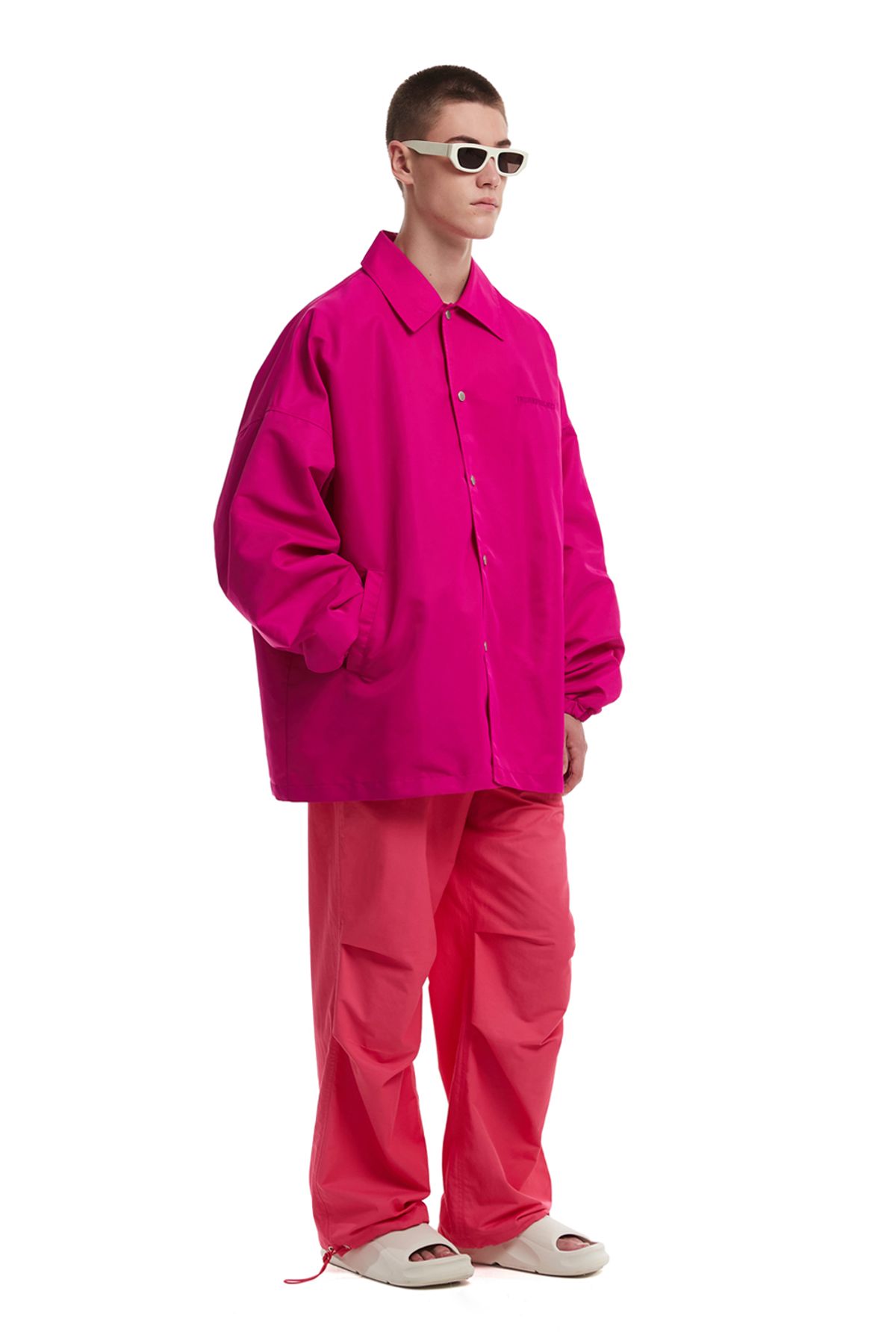 트렁크프로젝트(TRUNK PROJECT) Coach Jacket_Pink