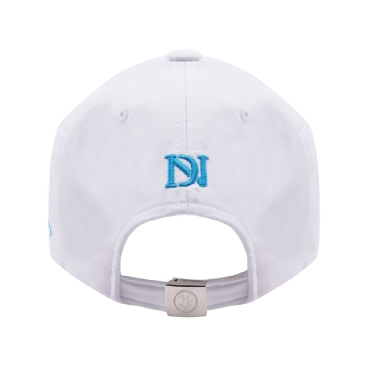 데이녹(DEINOC) 빅로고 자수 볼캡 화이트