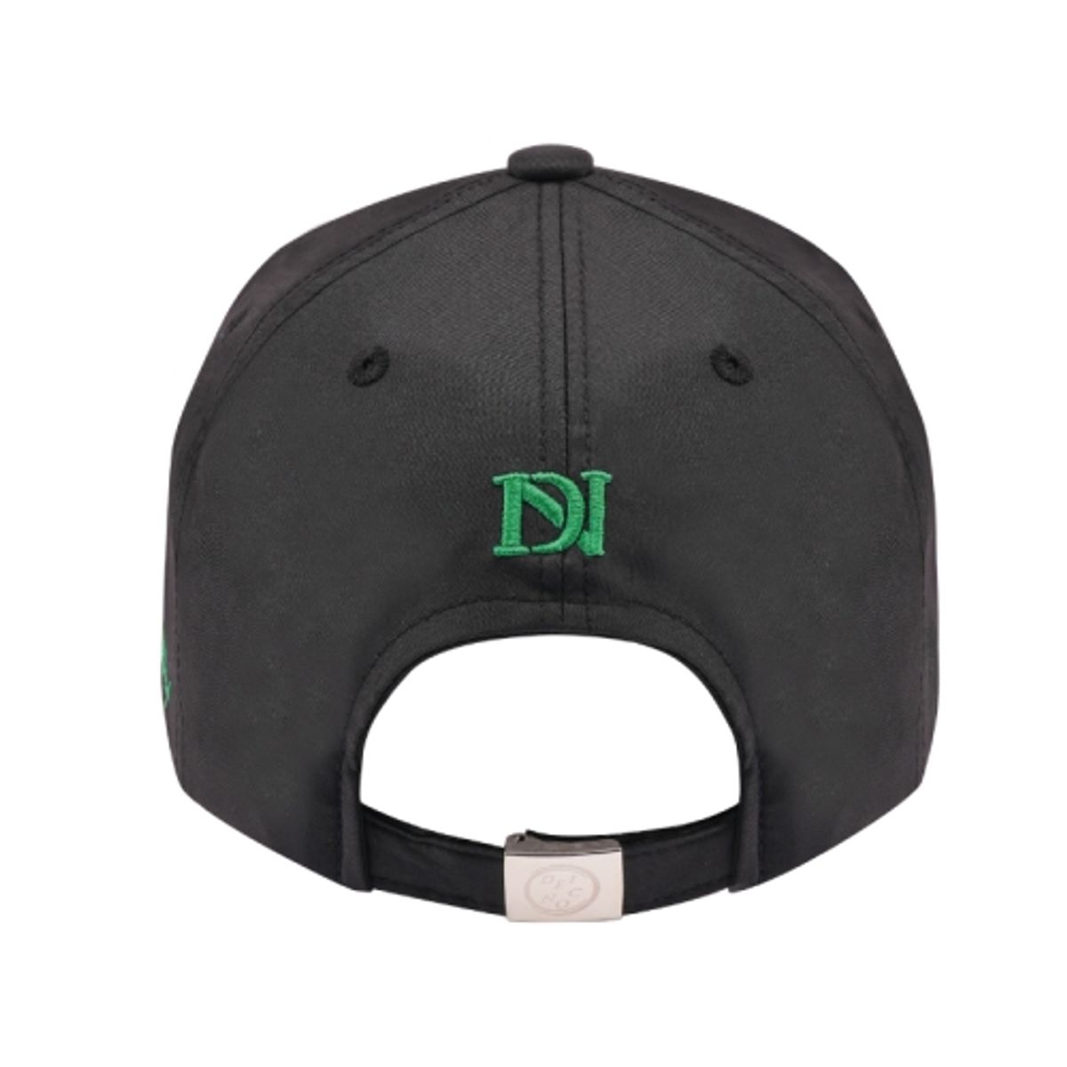 데이녹(DEINOC) 써클 로고 에센셜 볼캡 블랙