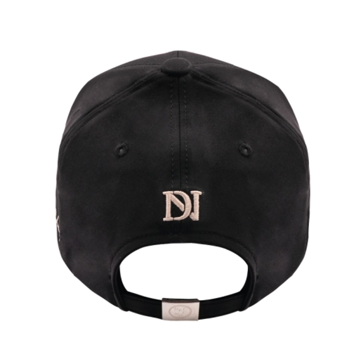 데이녹(DEINOC) 써클 로고 에센셜 볼캡 블랙