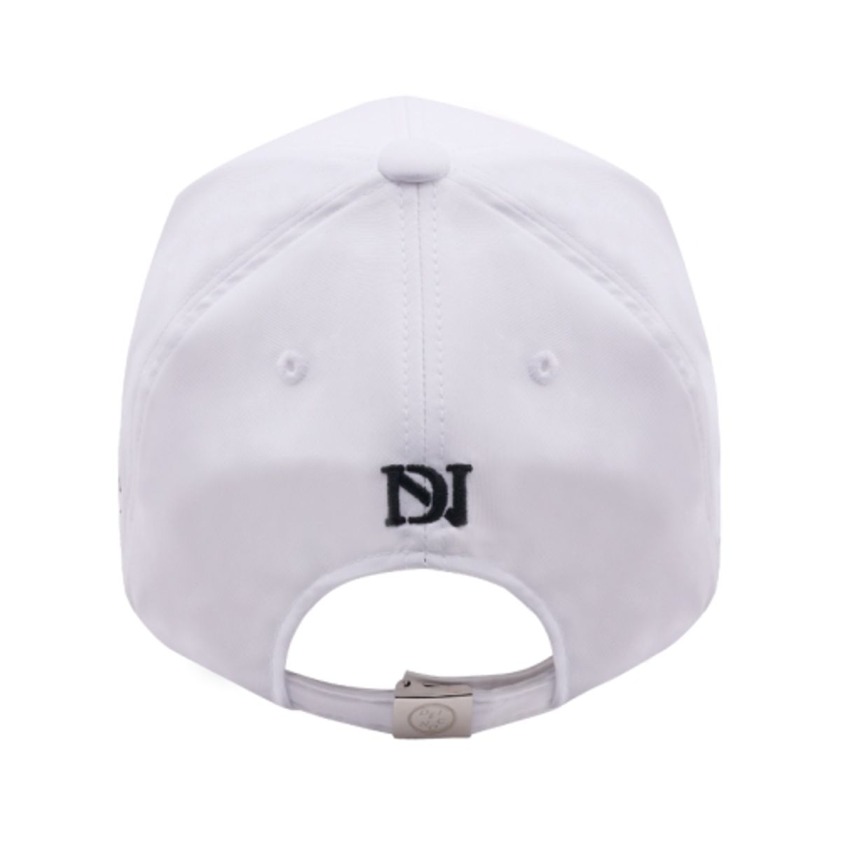 데이녹(DEINOC) 써클 로고 에센셜 볼캡 화이트