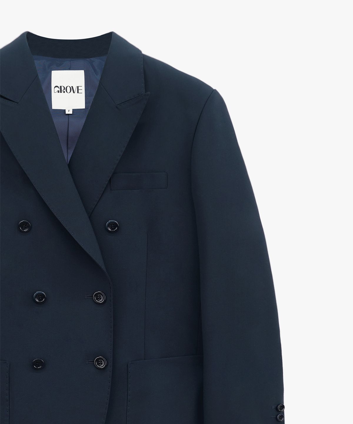 그로브(GROVE) 23SS ROW JACKET_NAVY