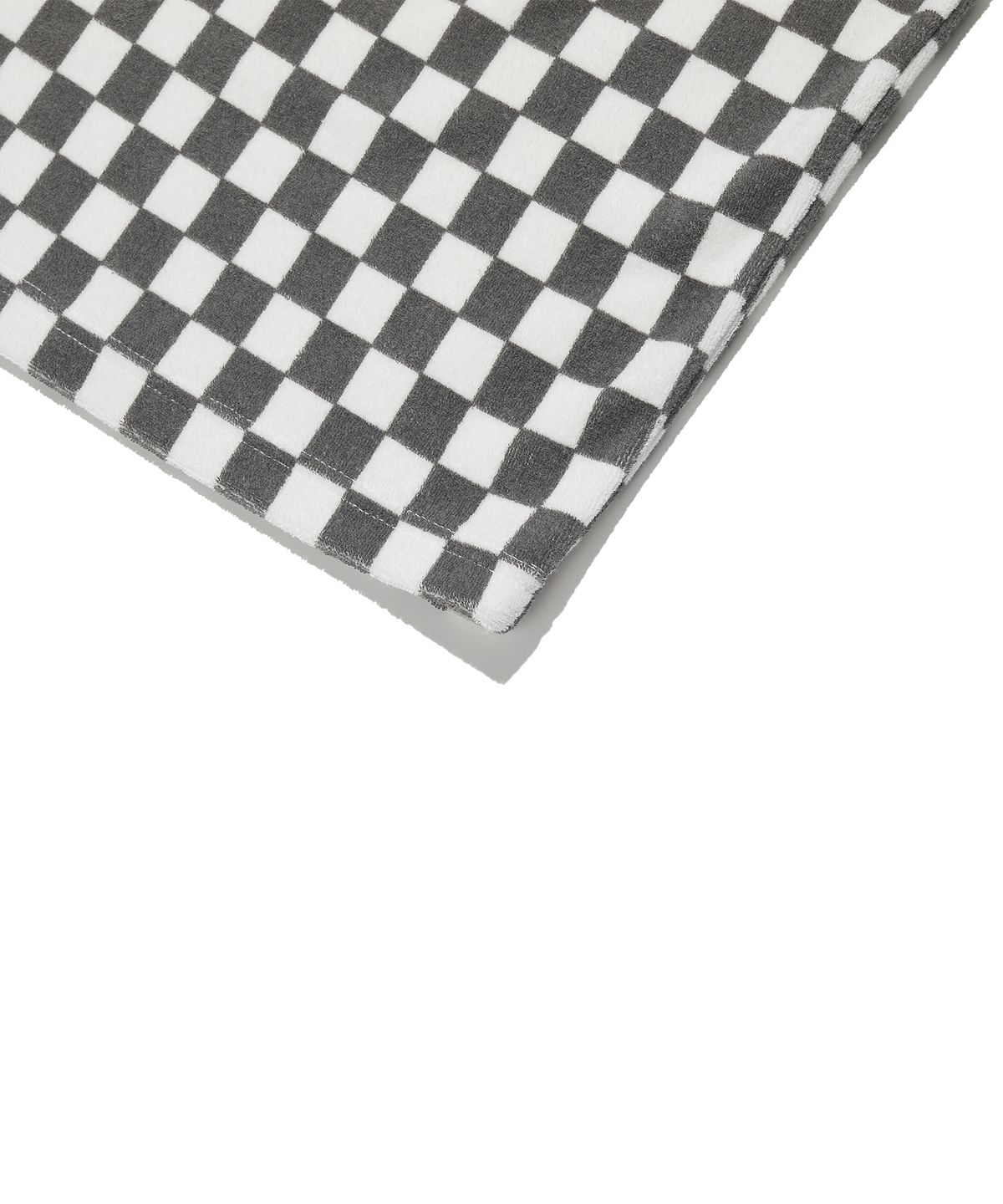 브라운브레스 키즈(BROWNBREATH KIDS) KIDS CHECKERBOARD T-SHIRTS - CHARCOAL