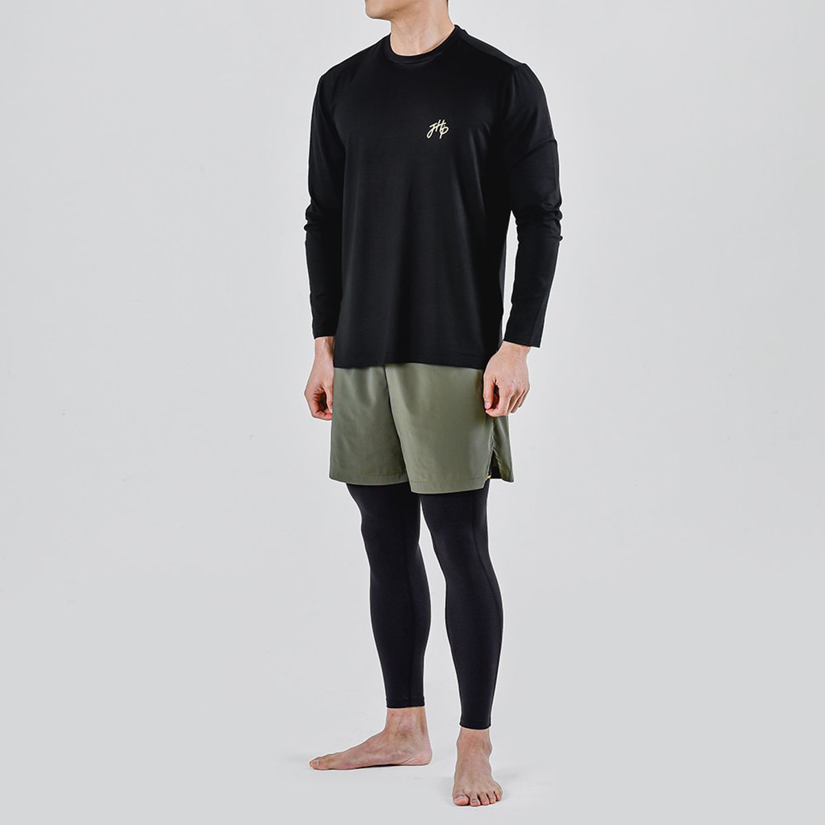 레스테(LESTE) 페리쇼츠 OLIVE