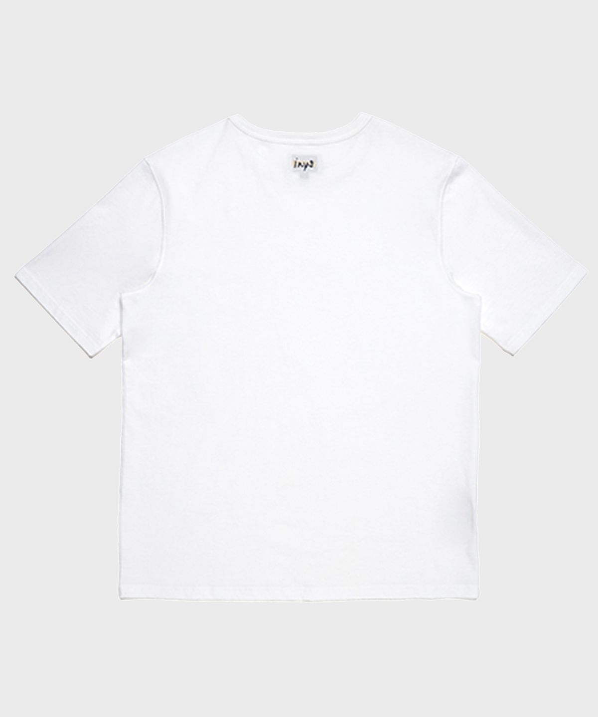 이니즈(INYS) 실켓 세미오버핏 반팔티셔츠 (화이트)