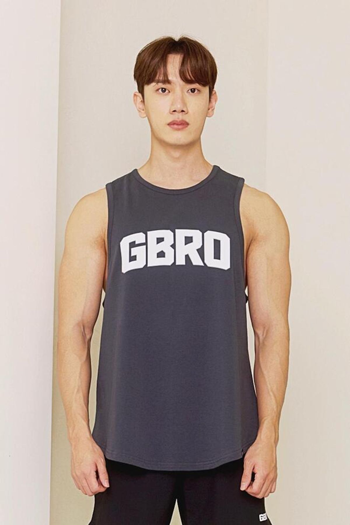 짐브로(GBRO) 수피마 아치로고 나시
