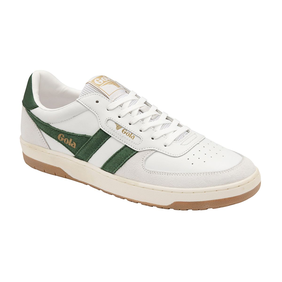 골라 클래식(GOLA CLASSICS) 호크 화이트 다크그린 CMB336XN