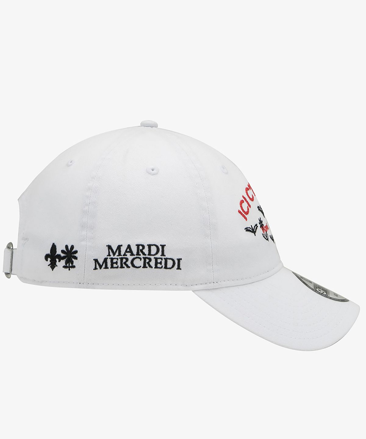뉴에라(NEW ERA) 뉴에라 X 마르디 메크르디 ICI CEST PARIS 언스트럭쳐 볼캡 화이트