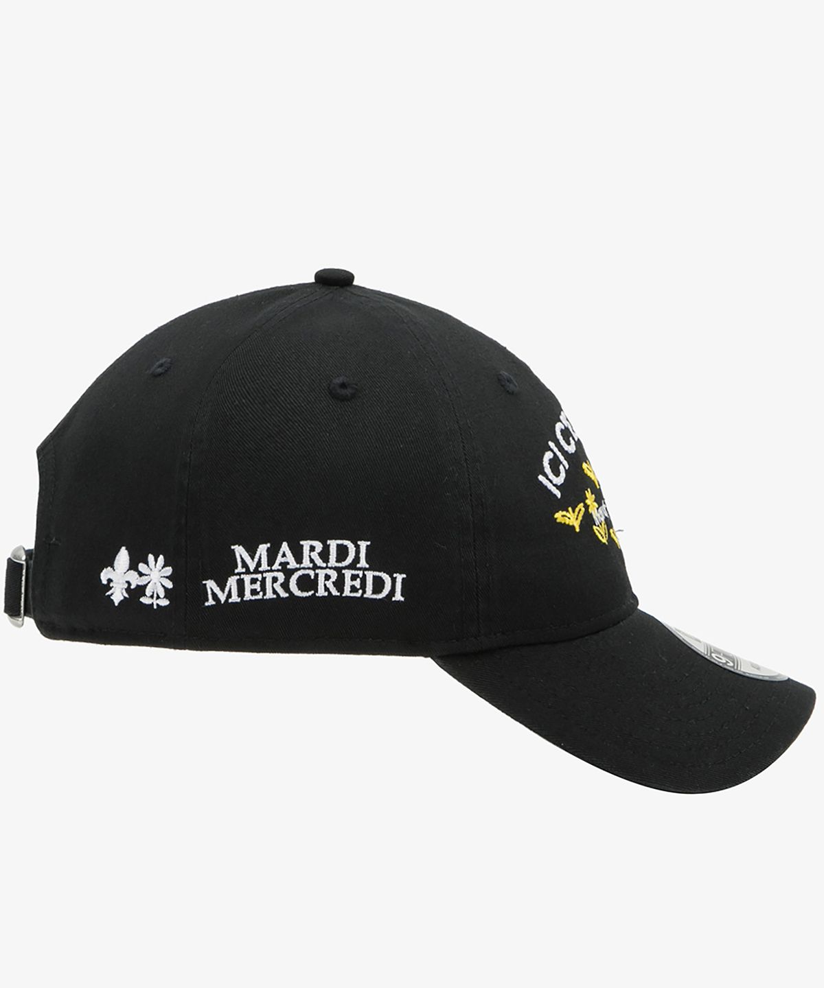 뉴에라(NEW ERA) 뉴에라 X 마르디 메크르디 ICI CEST PARIS 언스트럭쳐 볼캡 블랙