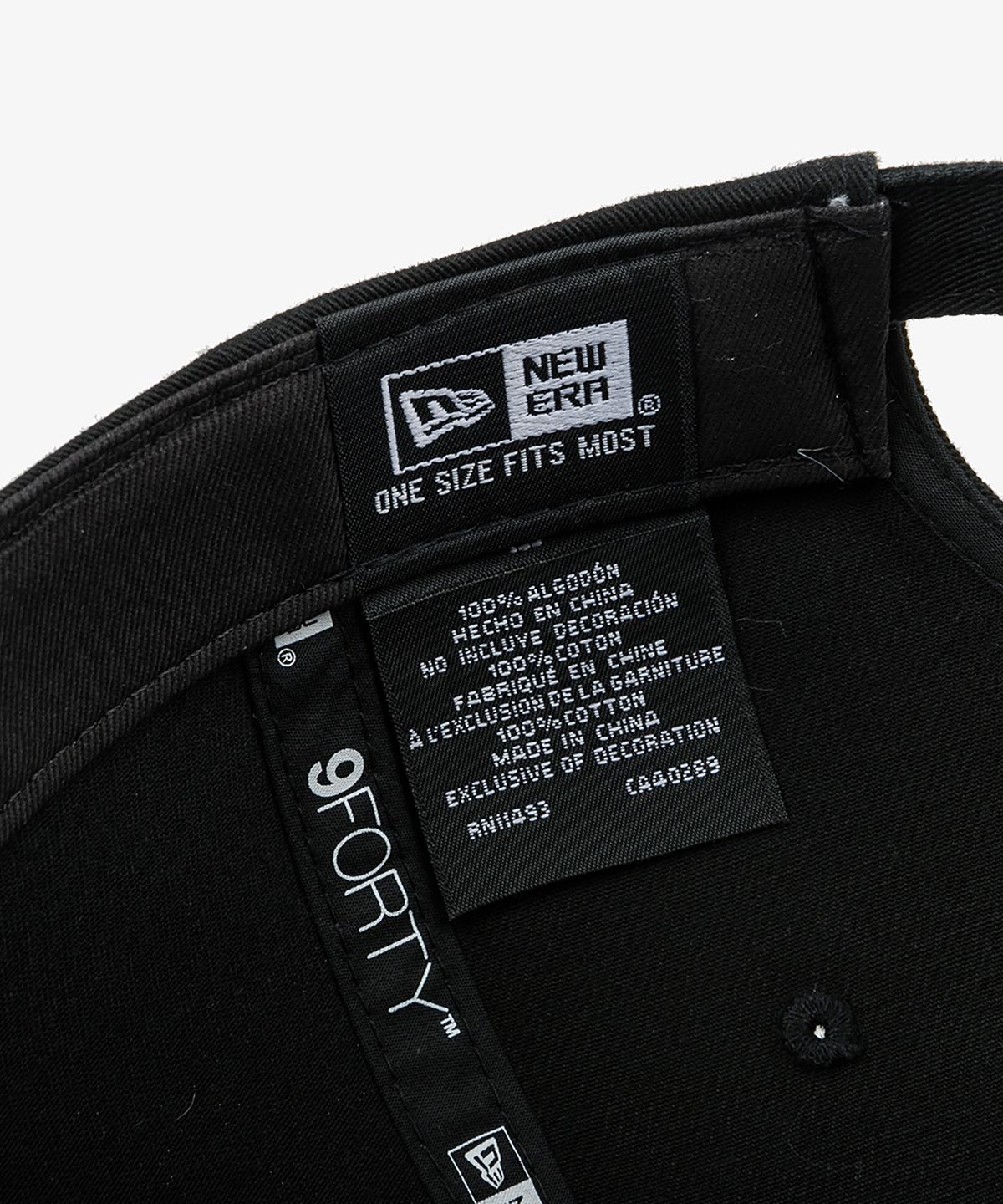 뉴에라(NEW ERA) 뉴에라 X 마르디 메크르디 ICI CEST PARIS 언스트럭쳐 볼캡 블랙