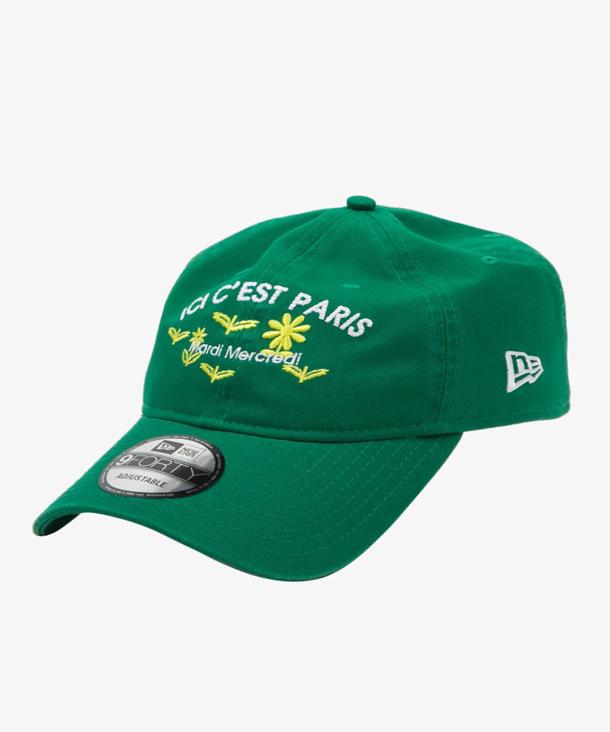 뉴에라(NEW ERA) 뉴에라 X 마르디 메크르디 ICI CEST PARIS 언스트럭쳐 볼캡 그린