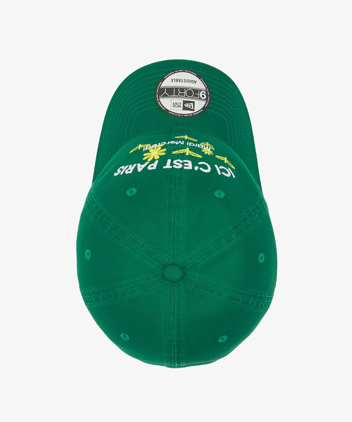 뉴에라(NEW ERA) 뉴에라 X 마르디 메크르디 ICI CEST PARIS 언스트럭쳐 볼캡 그린