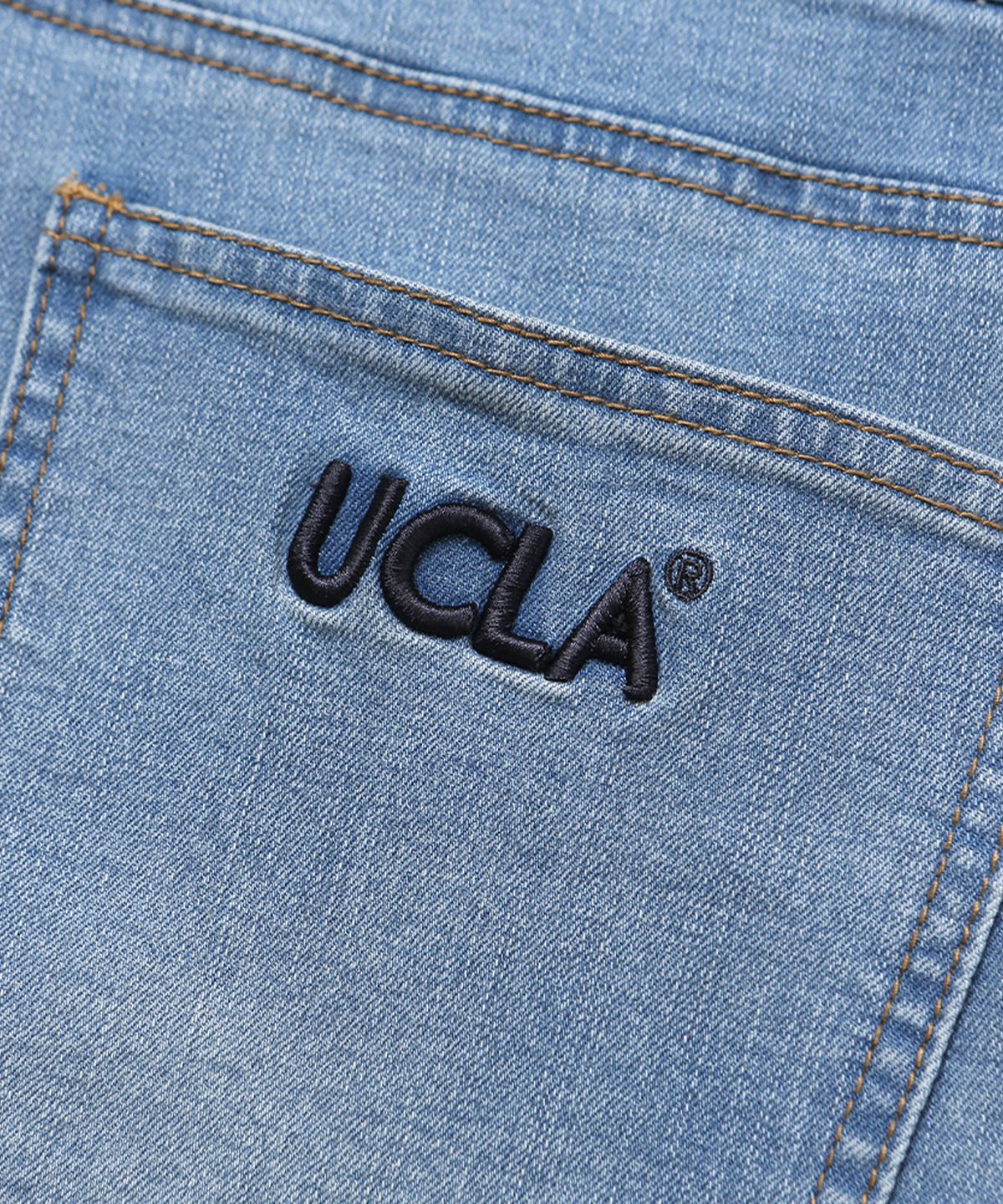 유씨엘에이(UCLA) 레귤러핏 데님 팬츠[LT_INDIGO](UZ3DP01_03)