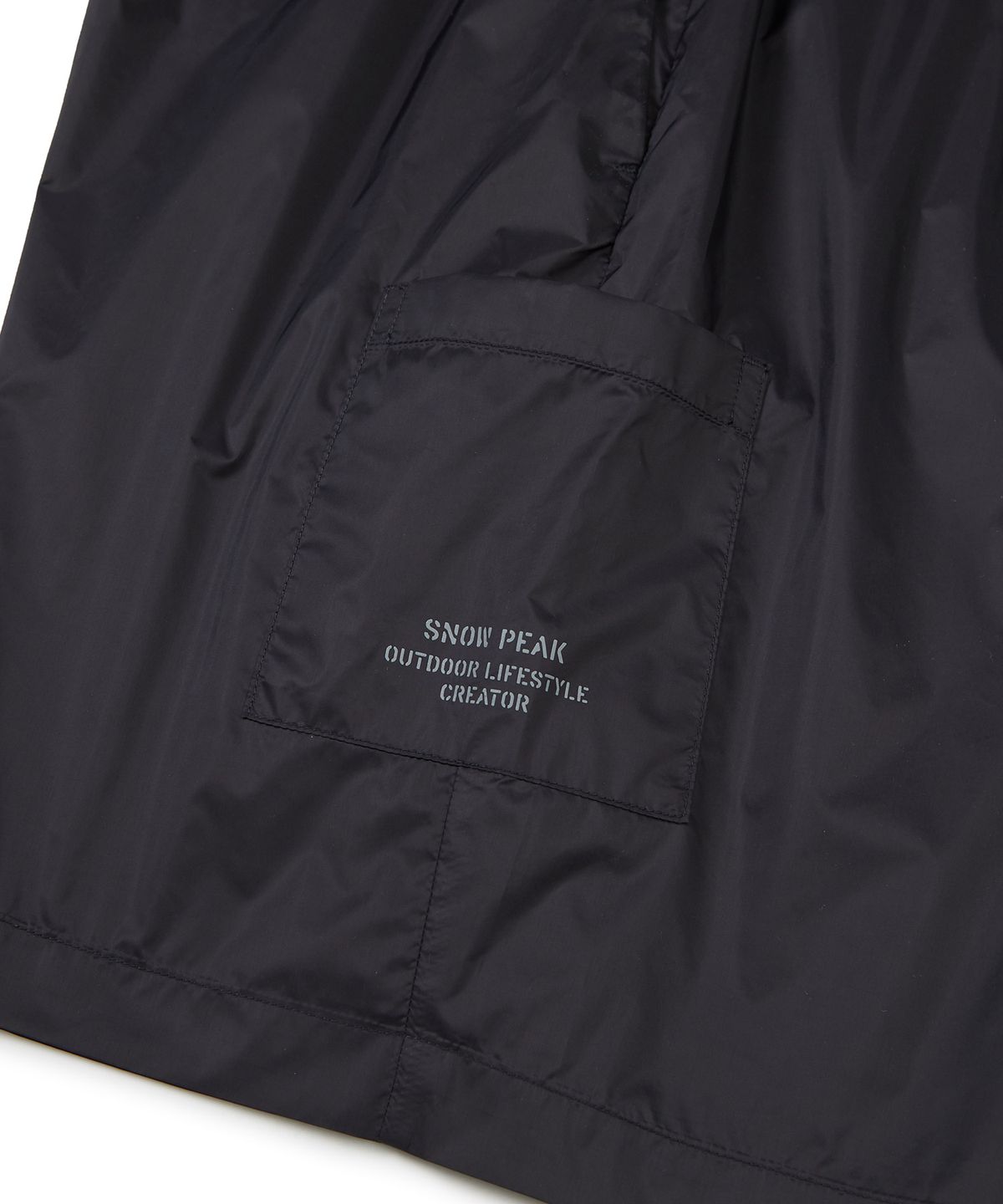 스노우피크 어패럴(SNOWPEAK APPAREL) 피코 밴드 쇼츠 Black (S23MMTHP32)