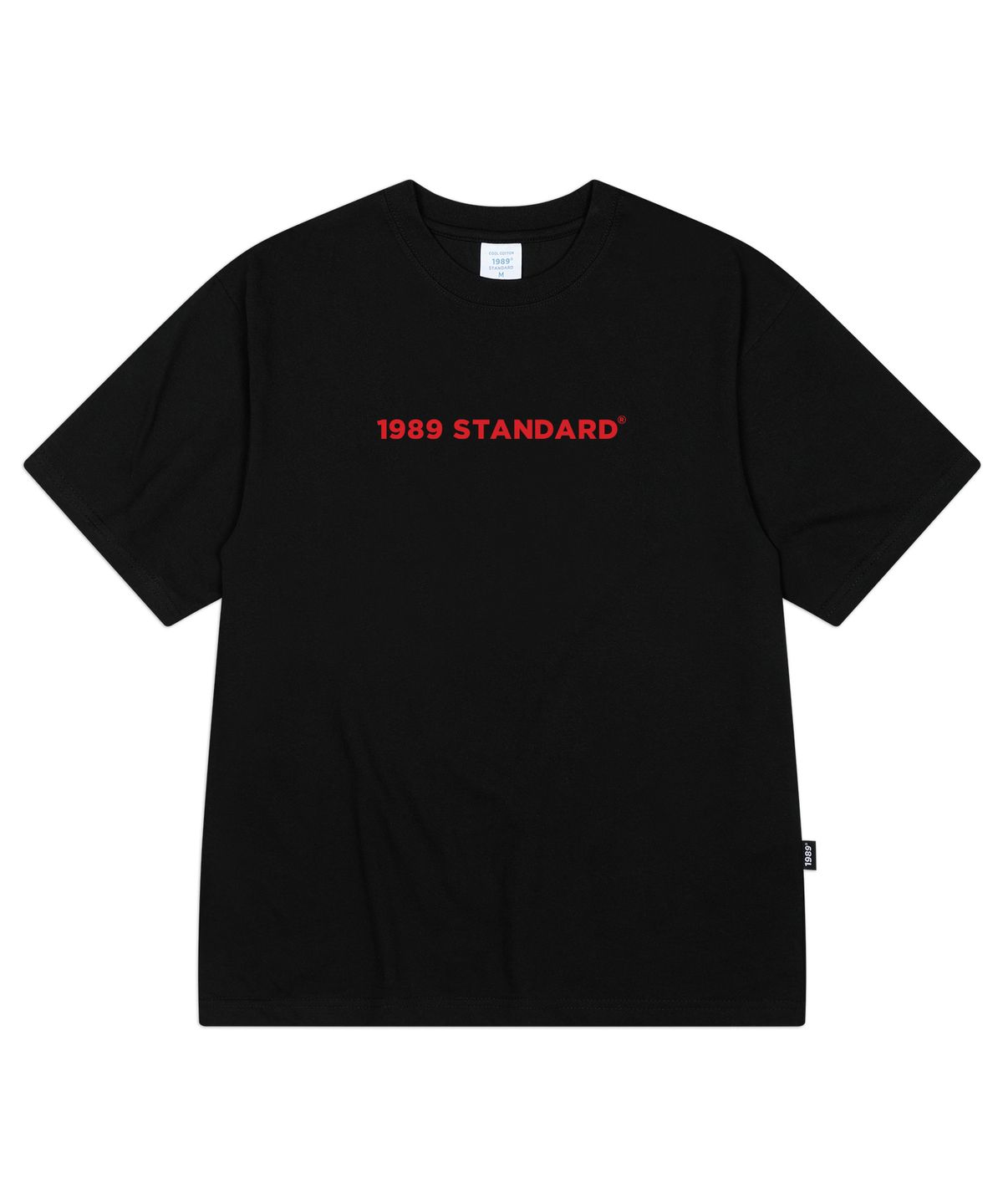 1989스탠다드(1989STANDARD) BASIC LOGO 쿨 코튼 오버핏 반팔(SISSTD-0006)
