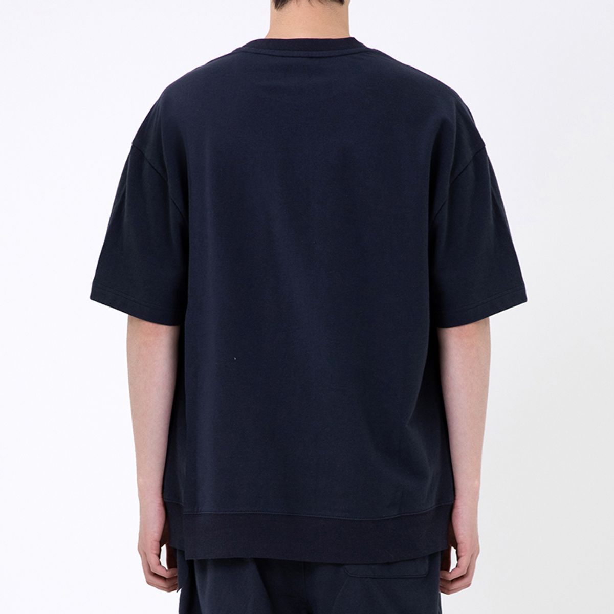 쿨트(KULTE) KULTE ARCH SHORT SLEEVE CREWNECK 네이비