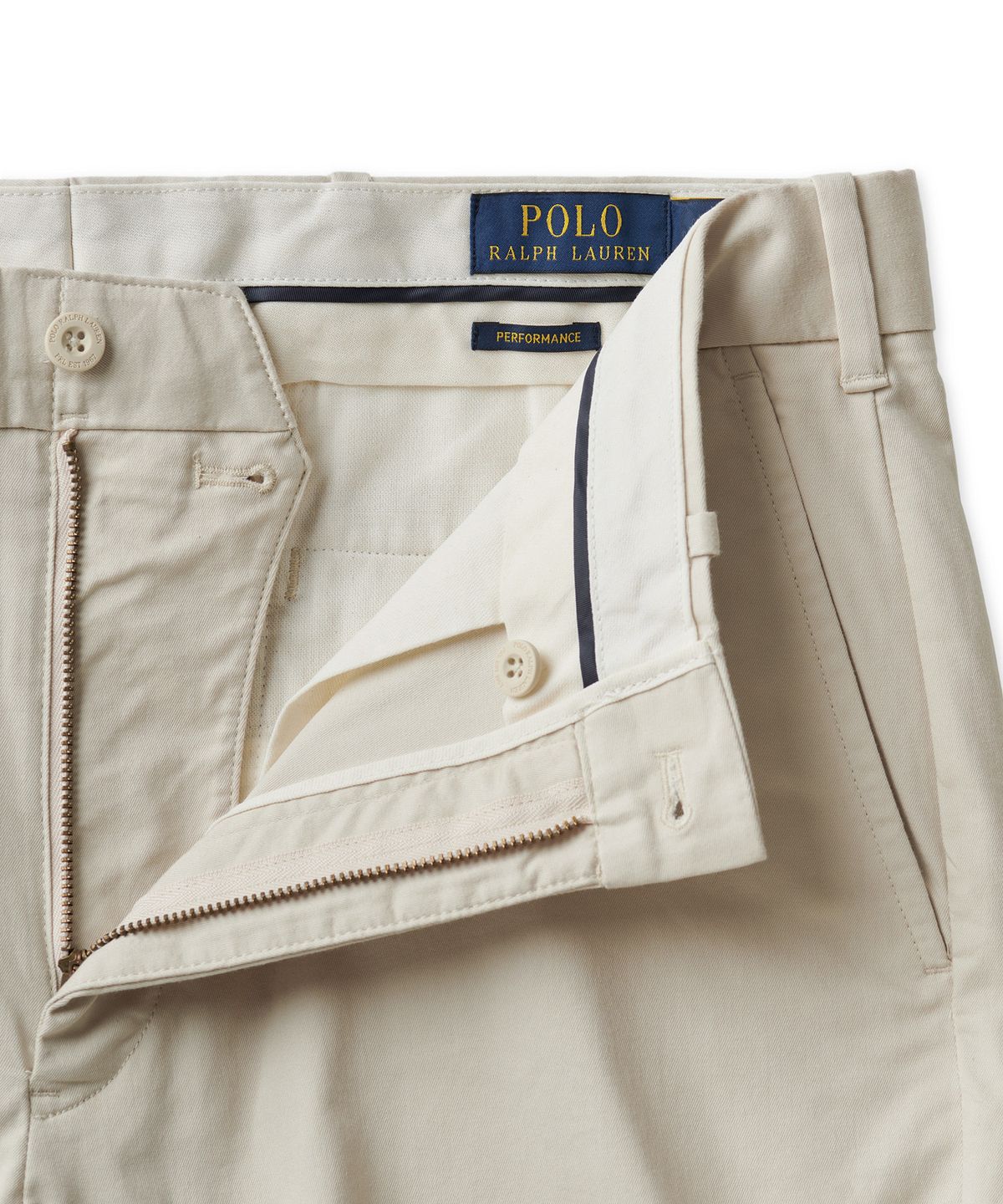 폴로 랄프 로렌 골프(POLO RALPH LAUREN GOLF) 테일러드핏 스트레치 트윌 쇼츠 - 내추럴