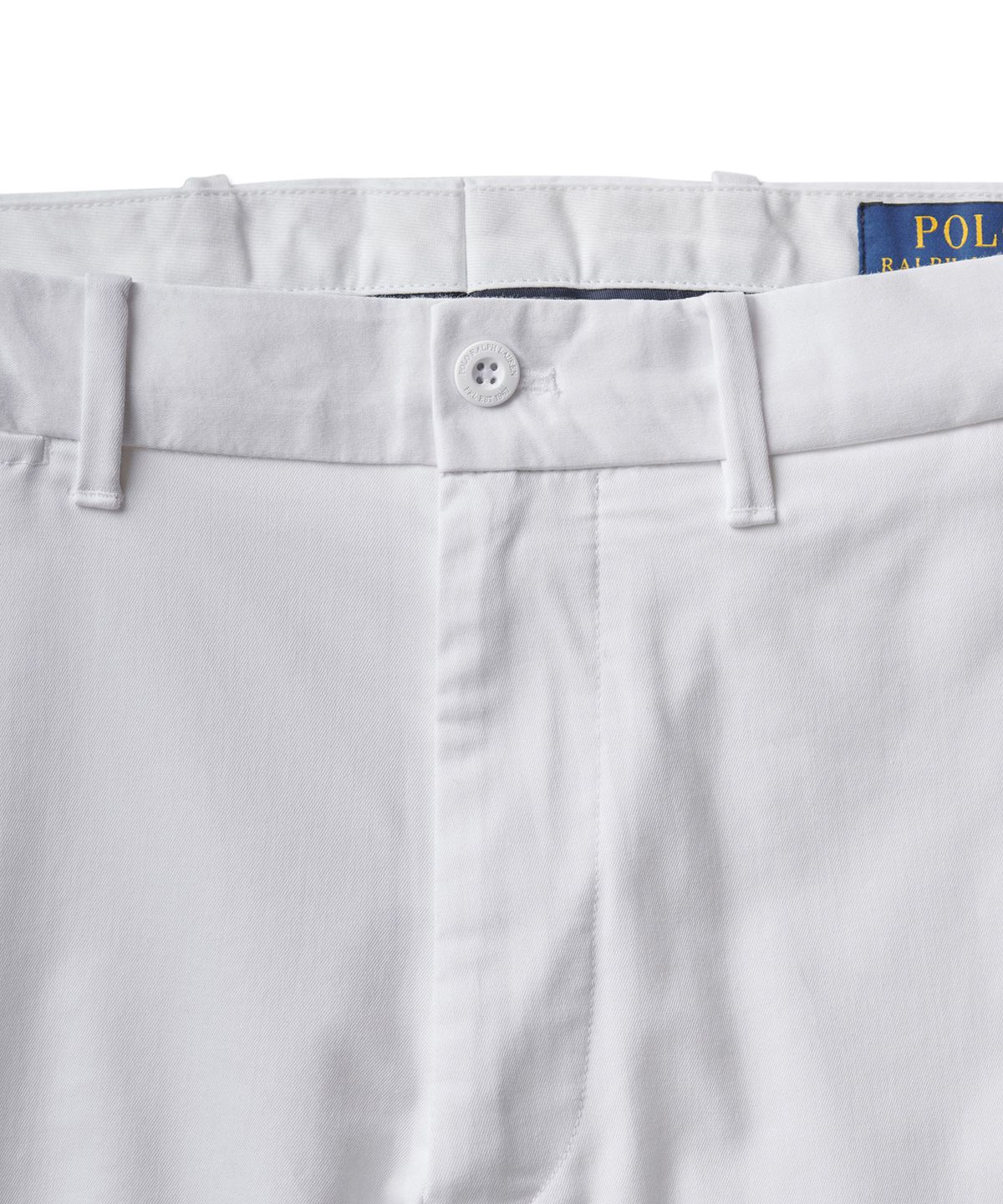 폴로 랄프 로렌 골프(POLO RALPH LAUREN GOLF) 테일러드핏 스트레치 트윌 쇼츠 - 화이트