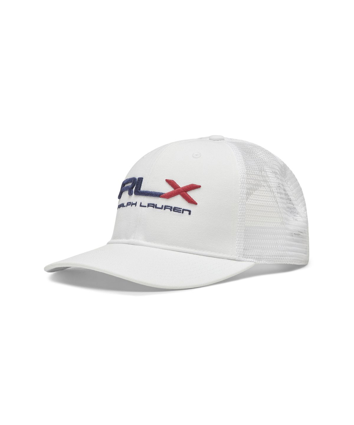 폴로 랄프 로렌 골프(POLO RALPH LAUREN GOLF) 하이 크라운 트러커 캡 - 화이트