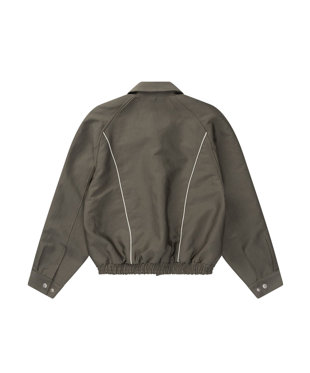 아캄(AAKAM) Raglan Piping Jacket (Khaki)