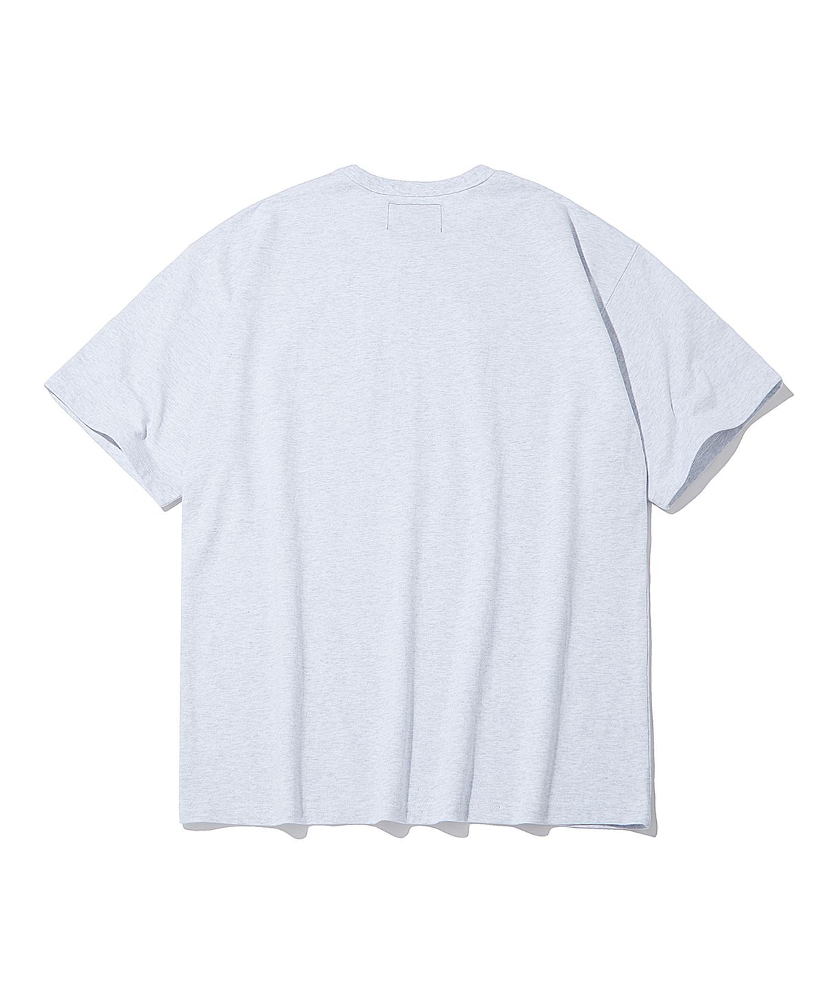 디써티원(DTHIRTYONE) APPLIQUE T-SHIRT_MELANGE GRAY