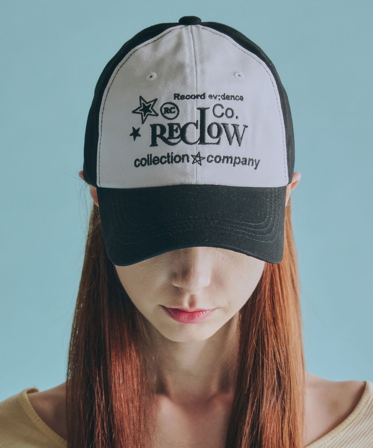 리끌로우(RECLOW) RC 트윌투톤 RWL 볼캡 BLACK