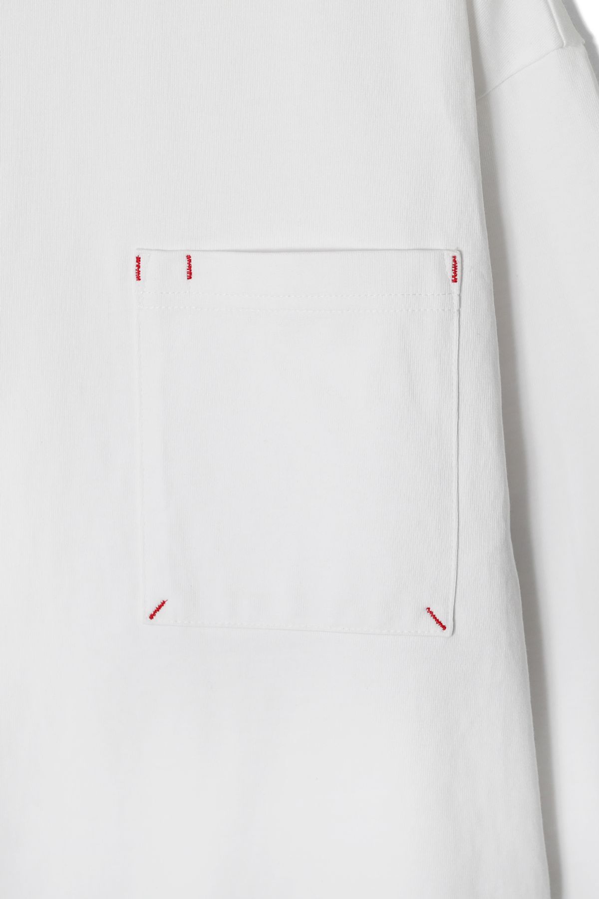 홀리선(HORLISUN) Lawrence Long Sleeve T-shirt White