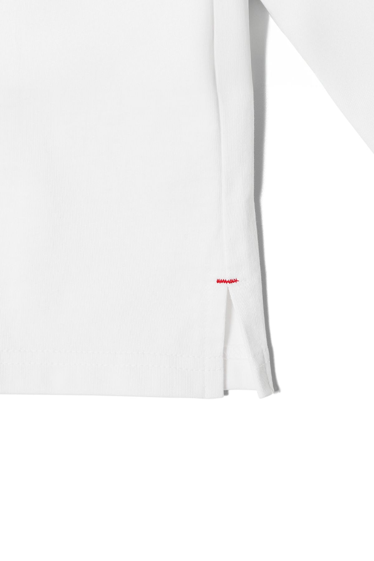 홀리선(HORLISUN) Lawrence Long Sleeve T-shirt White