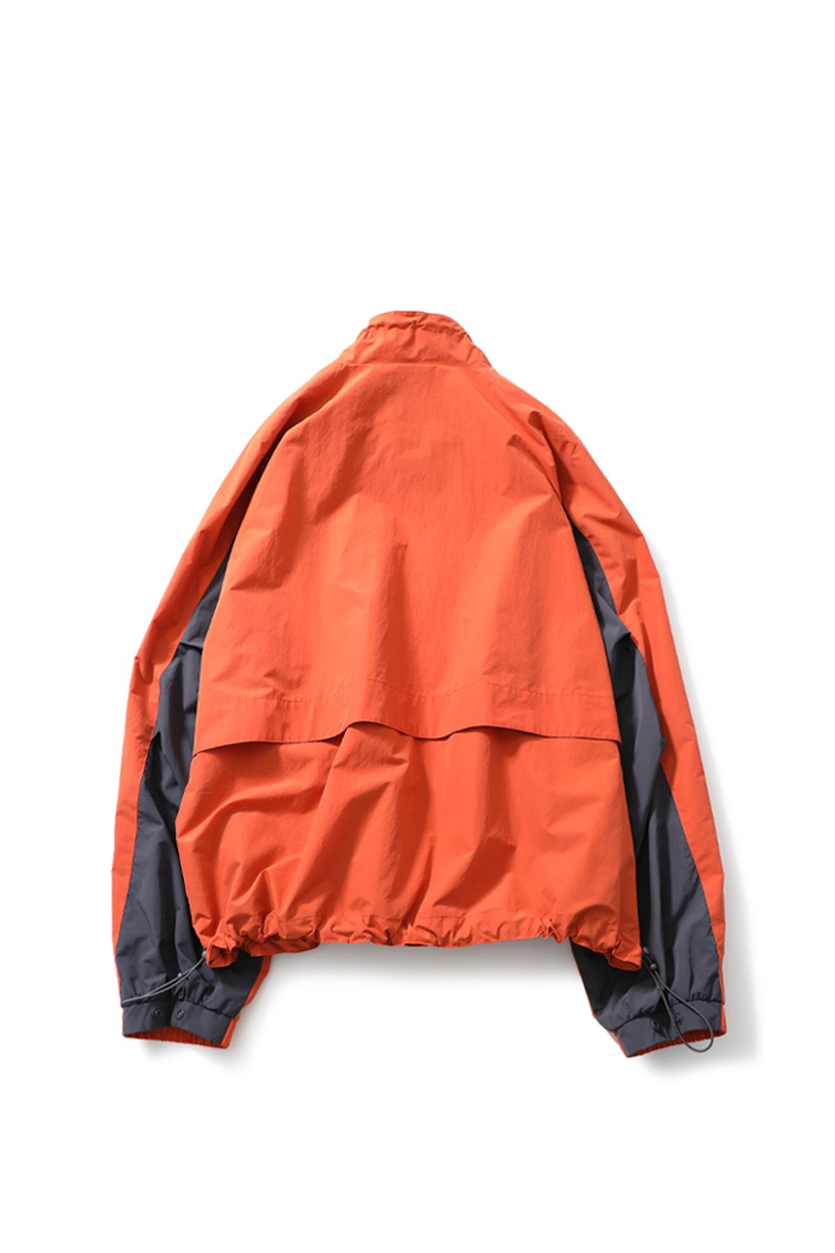 홀리선(HORLISUN) 23SS Parker Color Block Jacket Orange