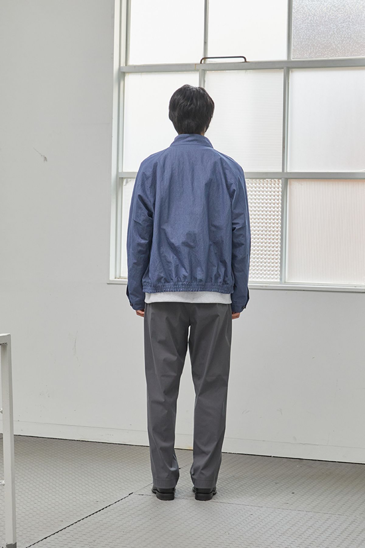 홀리선(HORLISUN) 23SS Visitor Harrington Jacket Indigo Blue