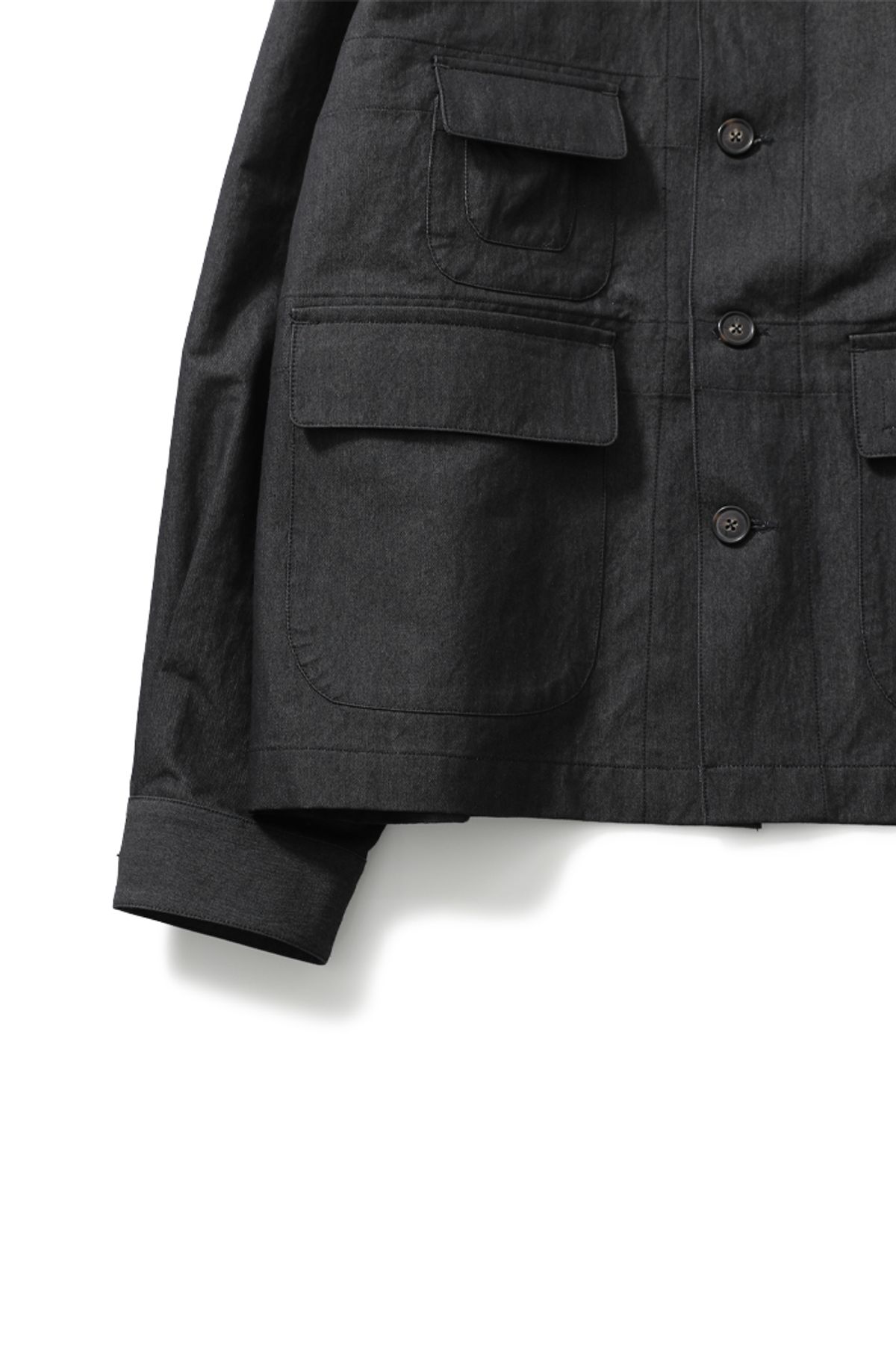 홀리선(HORLISUN) 23SS Smith Work Jacket Black