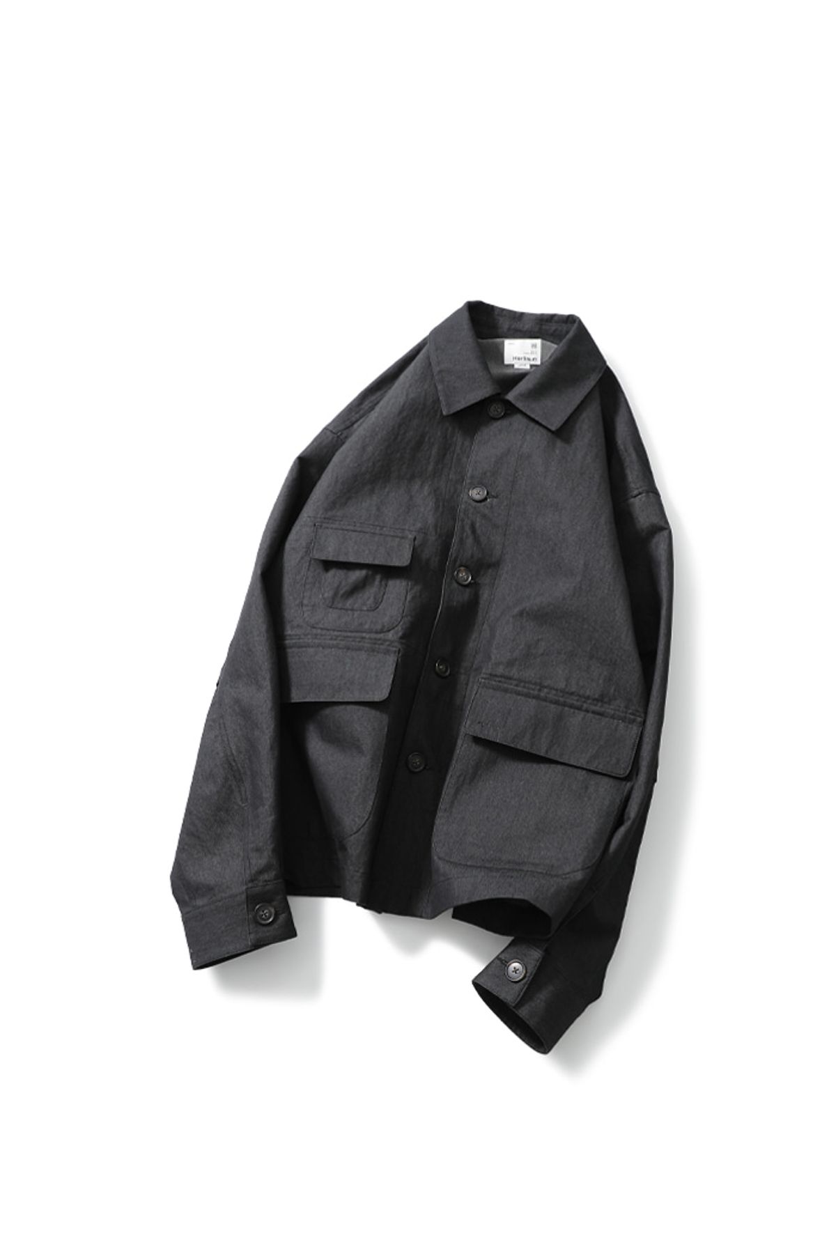 홀리선(HORLISUN) 23SS Smith Work Jacket Black